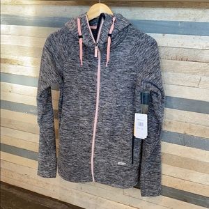 Roxy Electric Feeling Zip-Up Polar Hoody NWT!
